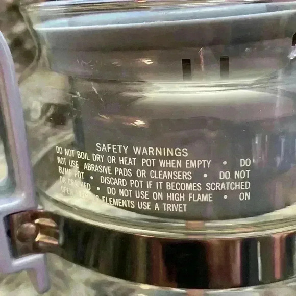 Vintage Gemco Glass Perk Percolator
USA 4 to 8 Cup Coffee  Maker Pot Blue - Picture 11 of 16